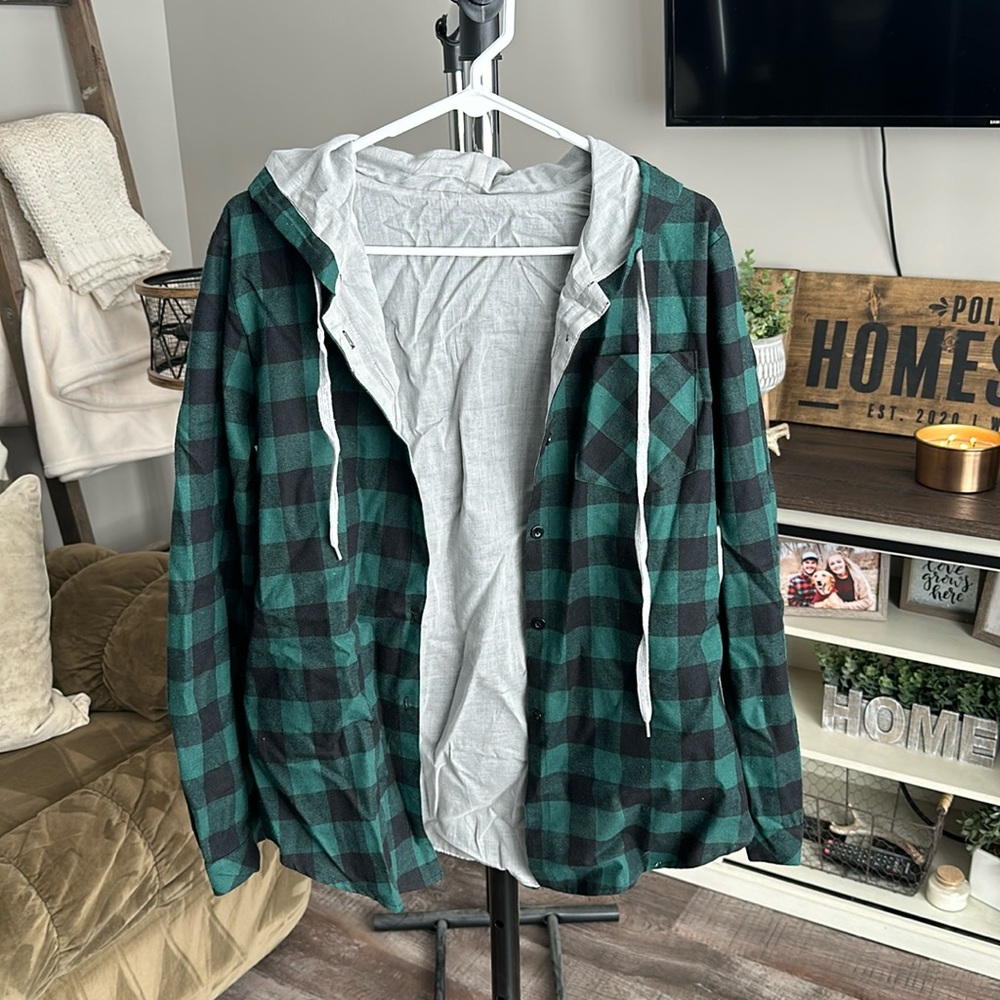 Hooded Flannel